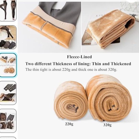 FREE with purchase - Skin-look Winter legging - Black (anchor ankle) 220g - Picture 2 of 2